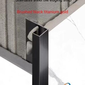 Stainless steel decorative lines